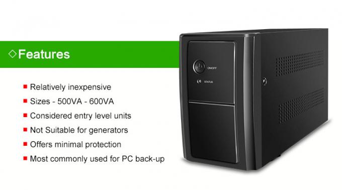 Onda de seno alterada de alta qualidade autônoma de UPS 650va 850va 1000va 1500va do computador com CE do AVR
