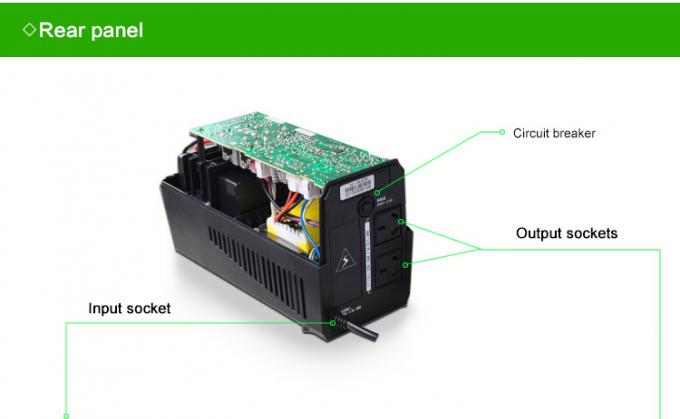 Onda de seno alterada de alta qualidade autônoma de UPS 650va 850va 1000va 1500va do computador com CE do AVR