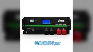 Garantia do ano da bateria 00Ah LiFePO