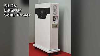 armazenamento solar da bateria 200Ah 300Ah de 51.2V LiFePO4