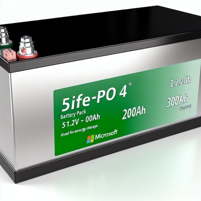 51.2V LiFePO4 Battery Pack  200Ah And 300Ah For Solar Energy Storage