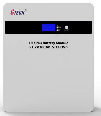 Sistema de bateria de lítio com Smart BMS 48V 100Ah