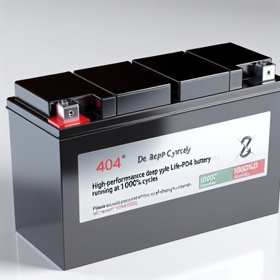 Long-lasting Performance with Deep Cycle LiFePO4 Battery 000 Cycles 100%DOD Expected Cycle Life