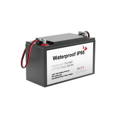 Pacote de baterias LiFePO4 resistentes à água padrão IP65 12V para fonte de alimentação confiável e versátil