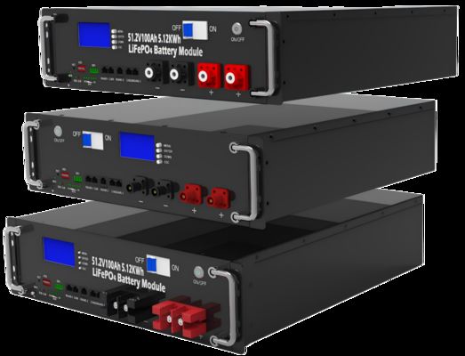 Bateria de lítio de 51.2V 100Ah para armazenamento de energia