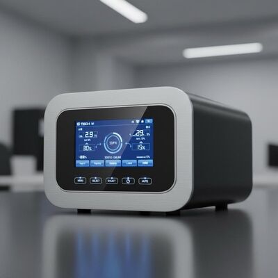 G Tech UPS solução de bateria de lítio UPS online com design humanizado e elegante ecrã LCD para fácil monitoramento e controle