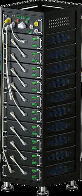 G TECH 512V Alta Voltagem 102,4KWH Bateria LiFePO4 com 6000 Long Cycle Life para armazenamento de energia solar