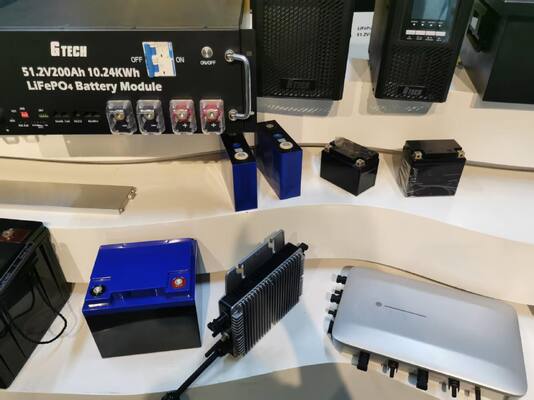 G TECH 12,8V 40Ah LiFePO4 Bateria com 6000 Ciclo de Vida Função Bluetooth para armazenamento de energia solar