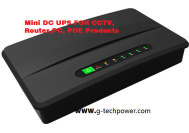 Mini lítio Li de UPS 15W 30W 60W da tecnologia da C.C.G - bateria do íon para o ponto de entrada de VOIP do router do CCTV