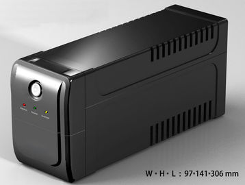 a linha UPS interativo de 1KVA 1.5KVA alterou o carregamento automático da onda de seno com a capa de plástico do metal