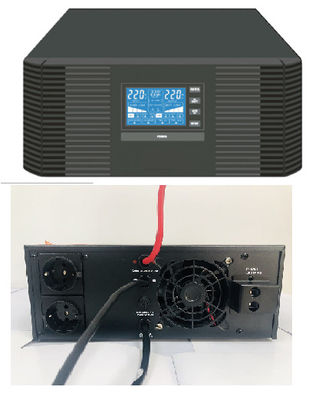 Inversor híbrido PWM 50A do poder de onda do seno do sistema solar 500W 600VA