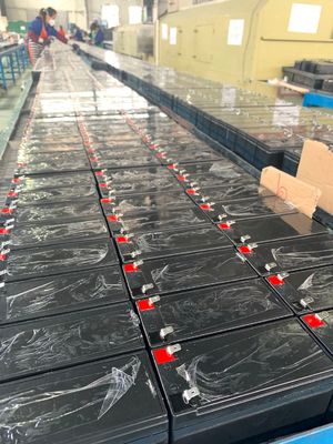 Tipo liso colado bateria acidificada ao chumbo recarregável